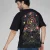 Trending Luminous T Shirt Printing Streetwear Glow in the Dark T-shirt Reflective Glowing Custom High Quality t Shirt Men