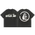 Trendy Street Retro Casual Printing T-Shirt Men's Cotton Short Sleeve Crew Neck T-Shirt