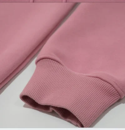 Solid Color Hooded Sweatshirt With Large Pocket Unisex High Quality Oversized Men's Hoodie