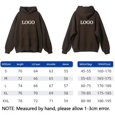 Unisex Men's New Style Streetwear Hoodies Cotton Polyester Thick Custom Logo No String Oversized Drop Shoulder Knitted Hooded