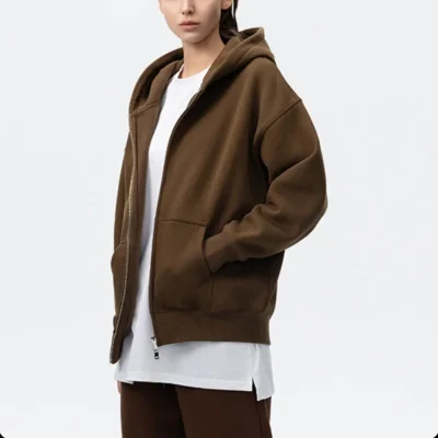 New High Quality Zip up Hoodies Custom Oversized Blank Unisex Luxury Hoodie Zipper Fleece Plus Size Men'S Zip up Hoodies for Men
