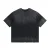 Customized High-quality Men's Acid Washed 100% Cotton Heavyweight Oversized Acid Washed T-shirt Retro Men's T Shirt