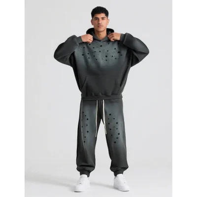 Men Multi Color Heavy Weight Hoodie Gym Workout Athletic Activewear Winter Blank Hoodies High Quality Plain Hoodies
