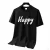 Heavyweight 100% Cotton Puff Printed T-Shirt for Men Custom Logo Design Short Sleeve Luxury O-Neck Mens Tshirt
