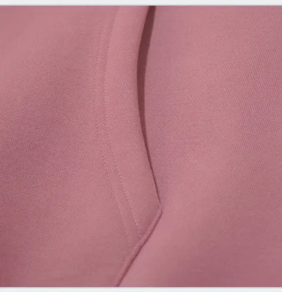 Solid Color Hooded Sweatshirt With Large Pocket Unisex High Quality Oversized Men's Hoodie