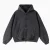 Custom Washed Zip up Hoodie Fleece French Terry Unisex Plain Blank Solid Color Sweatshirt Double Layer Hoodies for Men