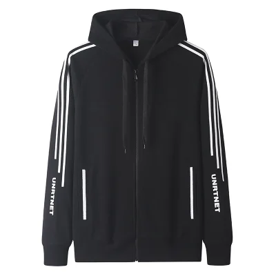 Men's Hoodie Zip up Hoodies Clothing Hood Sweatshirts Zipper Hooded Athletic Sportswear Sport Spring Autumn Winter Fall for Male