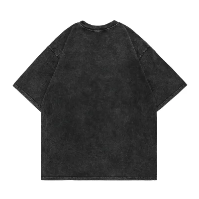 T Shirt Manufacturers Custom Men DTG Printed Graphic Heavy Cotton Stone Acid Washed Vintage T-shirts