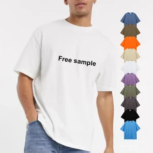 High Quality Heavy Weight Plain Oversized Tshirt Printing Embroidery Custom Blank 100 Cotton Men t Shirt