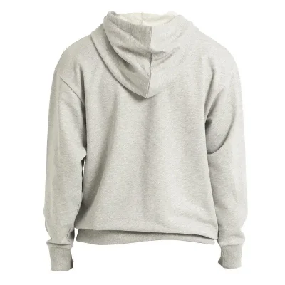 Wholesale Flat 100% Cotton Pull-over Hoodie Men's High-quality Blank Hoodie Custom logo