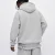 Solid Color Hooded Sweatshirt With Large Pocket Unisex High Quality Oversized Men's Hoodie