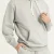 Wholesale Flat 100% Cotton Pull-over Hoodie Men's High-quality Blank Hoodie Custom logo