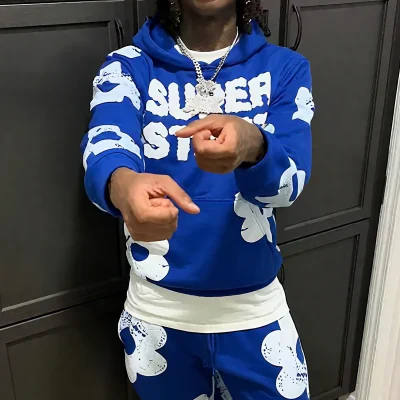 3D Puff Printing French Terry Oversized Pullover Heavyweight Hoodies