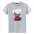 Men's Short Sleeve Cotton T-Shirt Custom New Design with Solid Print Knitted Fabric