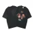 Men's Retro Washed Digital Printed T-Shirt 100% Pure Cotton Knitted Short Sleeved Oversized Casual Style