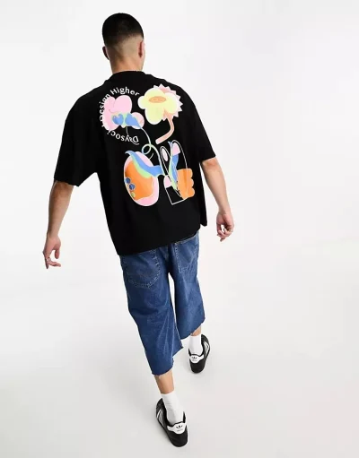 Wholesale Tshirt Mens T Shirt 100% Cotton Print Custom T-shirts Mens Crew Neck Tshirts Casual Printed OEM Service Cheap Tshirt