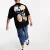 Wholesale Tshirt Mens T Shirt 100% Cotton Print Custom T-shirts Mens Crew Neck Tshirts Casual Printed OEM Service Cheap Tshirt