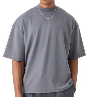 Custom230gsm T Shirt for Men Blank Heavy Weight Oversized Shirts Unisex Printing Men's Women's T-Shirts