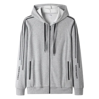 Men's Hoodie Zip up Hoodies Clothing Hood Sweatshirts Zipper Hooded Athletic Sportswear Sport Spring Autumn Winter Fall for Male