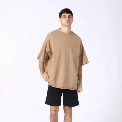 High Quality Pure Cotton Custom logo Printing Custom T-shirt Printing Plain Oversized Men's T-shirt