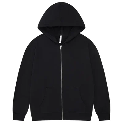 High Quality 330 GSM Terry Colorful Print with Hooded Collar Zip up Hoodies