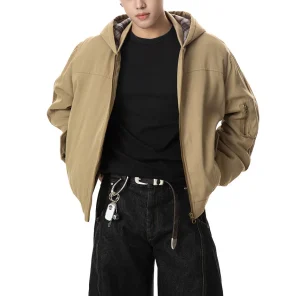 High Quality Trendy Mens Boxy Hoodie Zip-up Oversized Heavy Weight Customize Zip up Hoodies