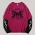 Streetwear Manufacturer Men's Graphic T Shirt Printed Long Sleeve T-Shirt Drop Shoulder Double Layer Tshirts for Men