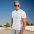 Men's Short Sleeve T-Shirt Breathable Sport Running Fitness Muscle Relaxed Fit Wholesale Custom Print Tops Silk Screen Printing