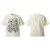 Men's Casual 100% Cotton Oversized Street Wear T-shirt Custom Graphic DTG Logo Digital Printing Solid Pattern Hip Hop Short