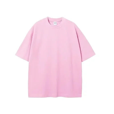 Heavyweight 100% Cotton Puff Printed T-Shirt for Men Custom Logo Design Short Sleeve Luxury O-Neck Mens Tshirt