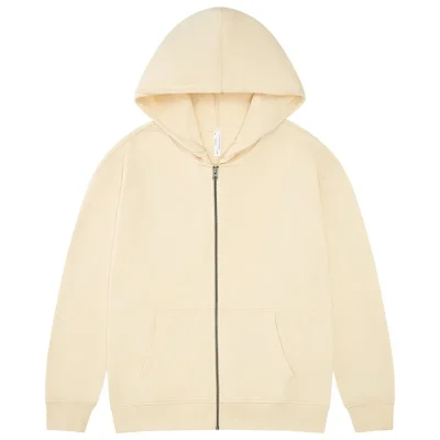 High Quality 330 GSM Terry Colorful Print with Hooded Collar Zip up Hoodies
