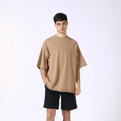 High Quality Pure Cotton Custom logo Printing Custom T-shirt Printing Plain Oversized Men's T-shirt
