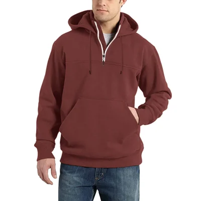 Wholesale Men's Hoodies & Sweatshirts Custom Plain Hoodies Blank Cotton Polyester Men Plus Size Oversized Zipper Men Hoodie