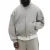 YITE High Quality Cotton Boxy Zipup Hoodie Heavyweight Oversized Double Zipper Hoodies Custom Men Cropped Full Zip up Hoodie