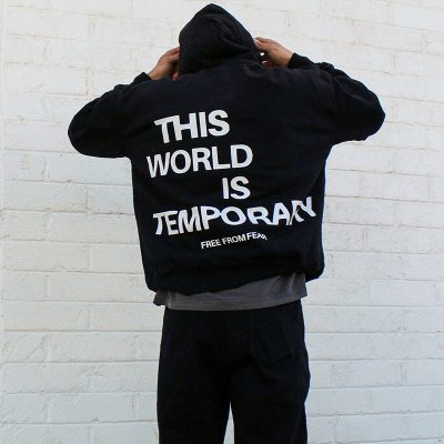 Men's printed hoodie