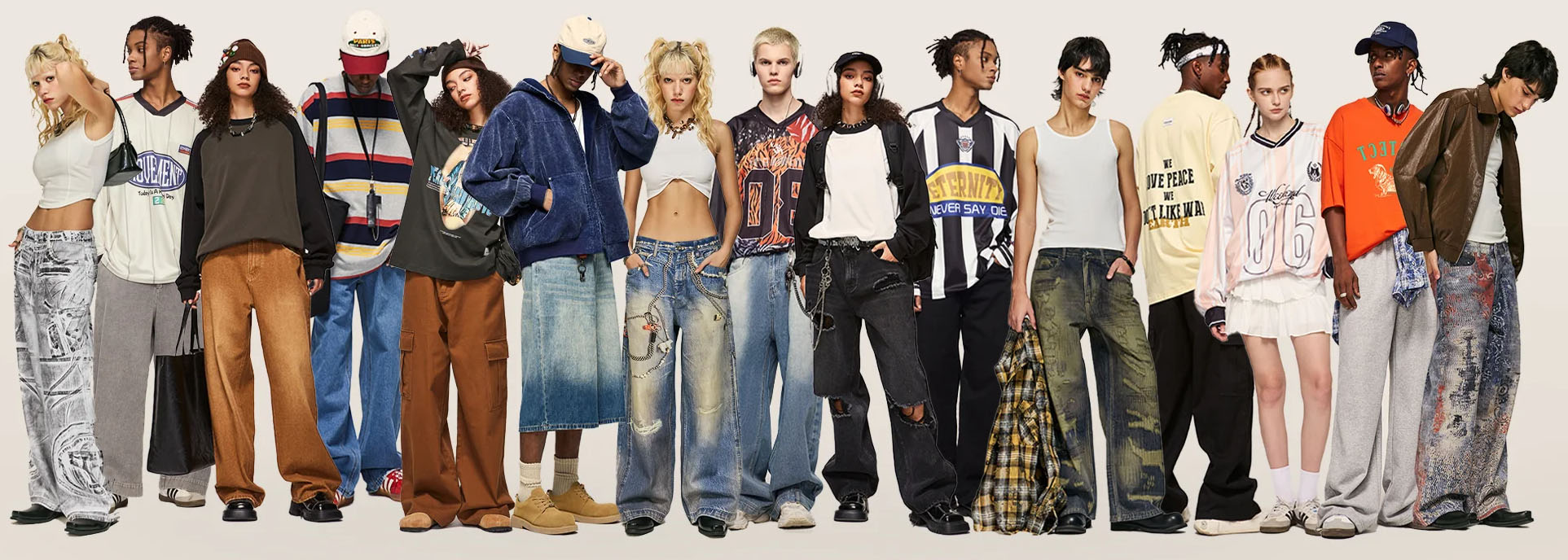 Customized Street Vintage clothing
