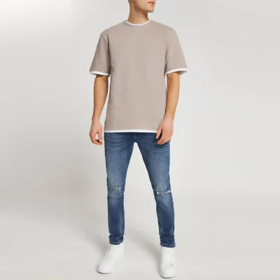 Casual Cotton Crew Neck Pullover Closure Men's T-Shirts