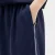 Custom Wholesale Low Waist Hip Hop Women's Track Cotton Trousers Baggy Sweat Pants with Pipings Women Straight Leg Pants