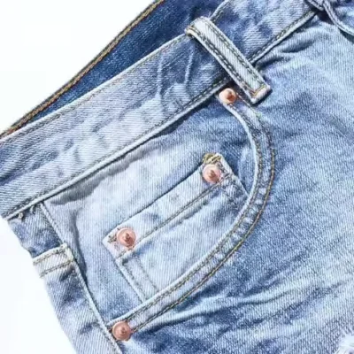 Men's Clothing Jeans Denim Short Fashion Summer Jeans Short Pants Diamond Denim Casual Shorts for Women / Men Denim Men's Shorts