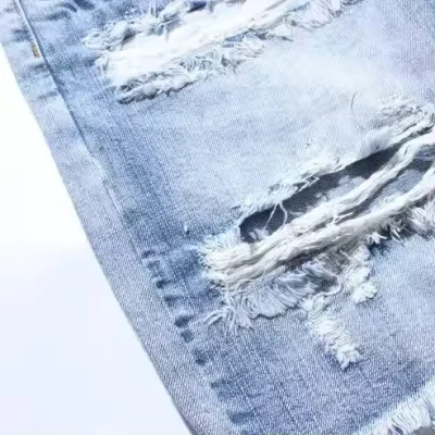 Men's Clothing Jeans Denim Short Fashion Summer Jeans Short Pants Diamond Denim Casual Shorts for Women / Men Denim Men's Shorts