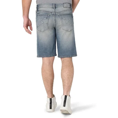 A737063246c6d476f8a0e0dc147210c58O.webp Hip Hop Baggy Fit Short Length Denim Pants Men Straight Leg Washed Jeans Shorts Pants for Men Casual Wear Denim Shorts for Men