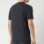 Men Black Color Embossed T Shirt