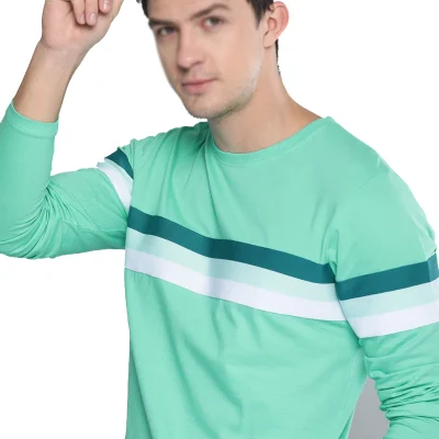 Men's 100% Cotton Plain Color T-Shirt