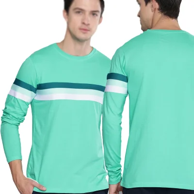 Men's 100% Cotton Plain Color T-Shirt