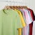 Custom Unisex  Round Neck Soft Plain 100% Cotton T-Shirts