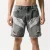Custom Logo Cargo Shorts for Men Vintage Jean Denim Casual Summer Beach Mid Washed Shorts Men's Printed Shorts