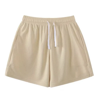 American Street Style Breathable Quick Drying Mesh Men's Shorts for Basketball Running Jogging