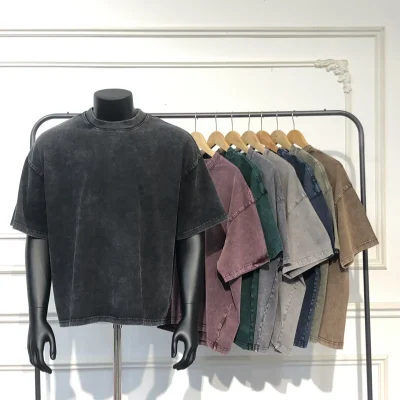 Acid Wash Vintage Boxy Tshirt