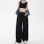 Women's High Waist Breathable Hip Hop Sports Pants-American Street Style Versatile Loose Wide Leg Casual Pants for Winter XL