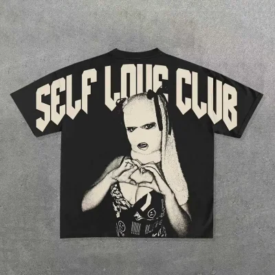 Customisable Men's Acid Washed Graphic T-Shirt